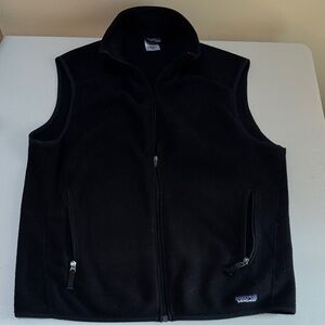 Men's Patagonia Black Fleece Vest